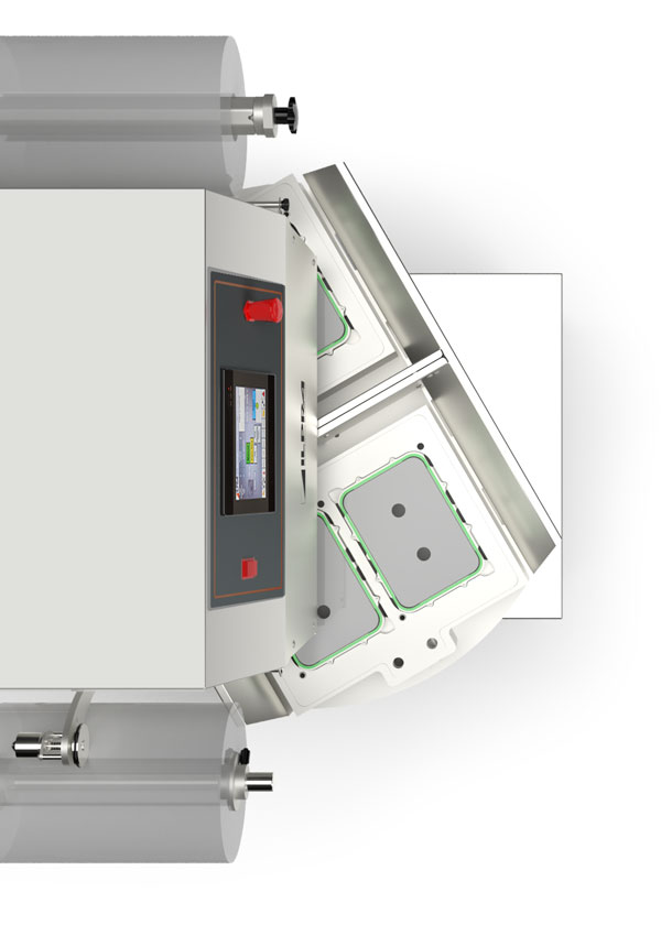 Packaging machine detail