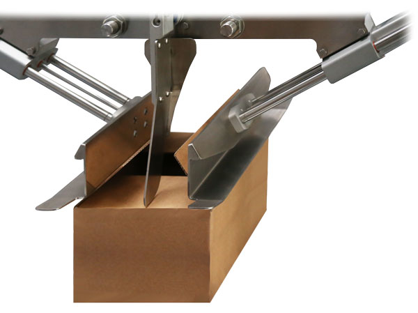 Box closing packaging system