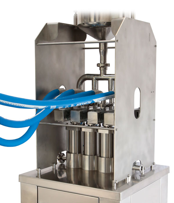 Dosing system packaging machine detail