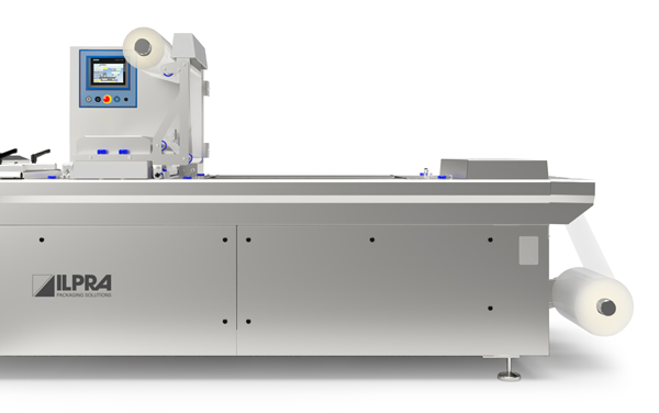 Compact packaging machine system