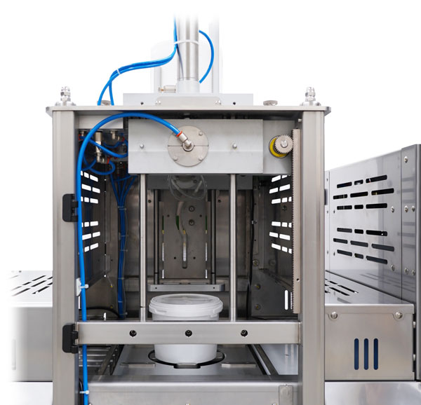 Speedy bucket packaging machine detail