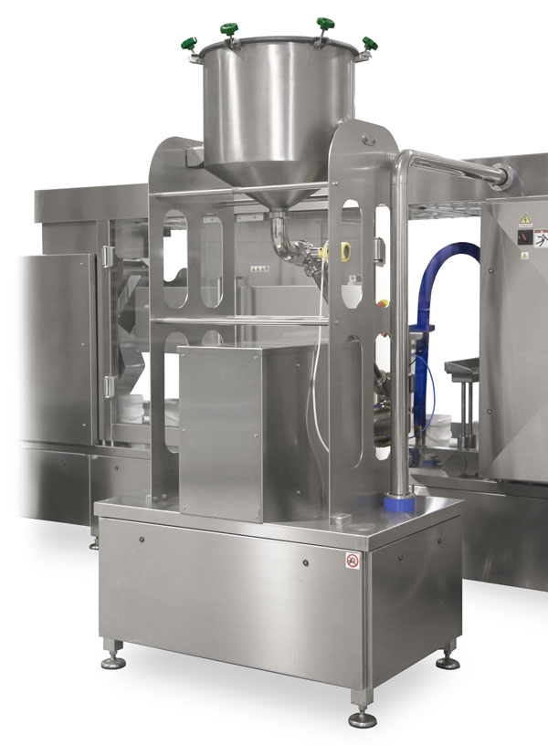 Bucket line packaging machine detail