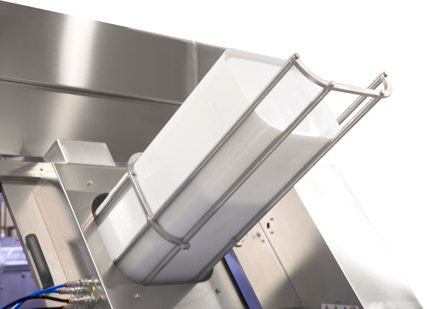 Bucket line packaging machine detail