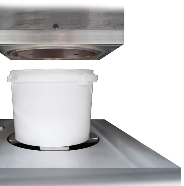 Speedy bucket packaging machine detail