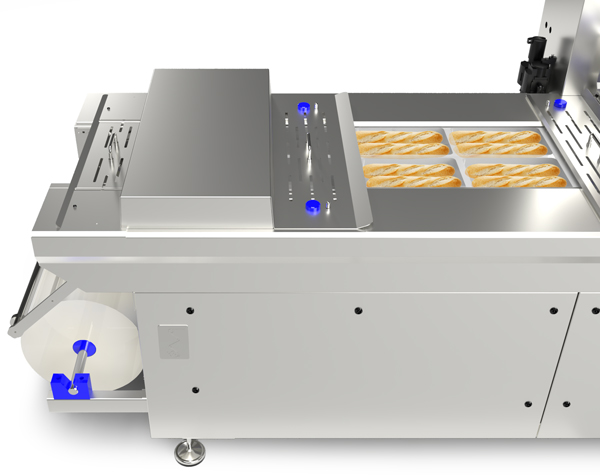Speedyform packaging machine detail