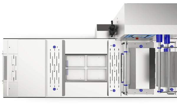 Speedyform packaging machine detail